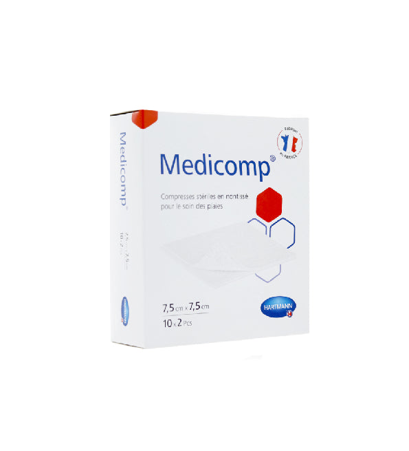 Hartmann Medicomp Compresses Stériles 7,5 x 7,5 cm