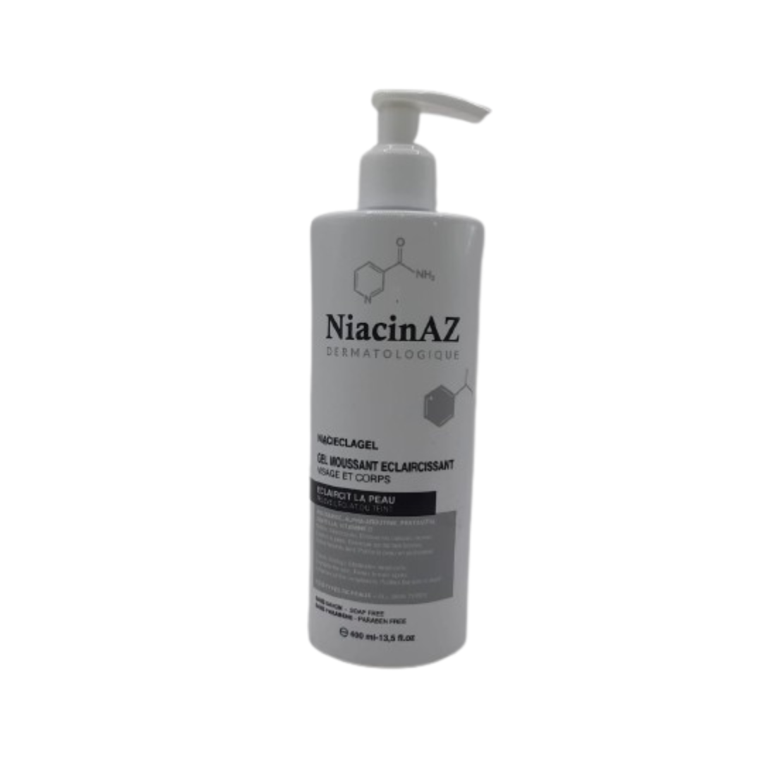 NiacinAZ Niacieclagel Gel Moussant Éclaircissant 400ml