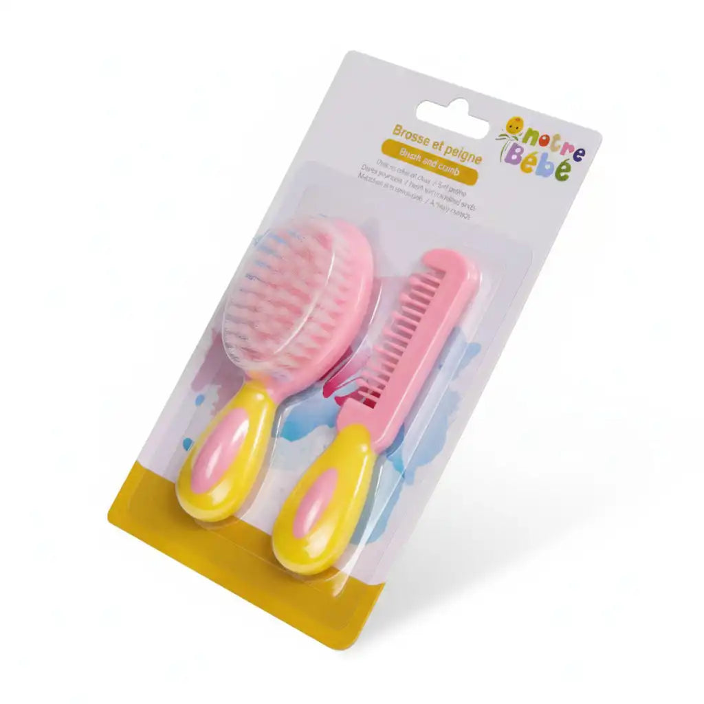 Notre Bébé Brosse & Peigne Démêlage Doux