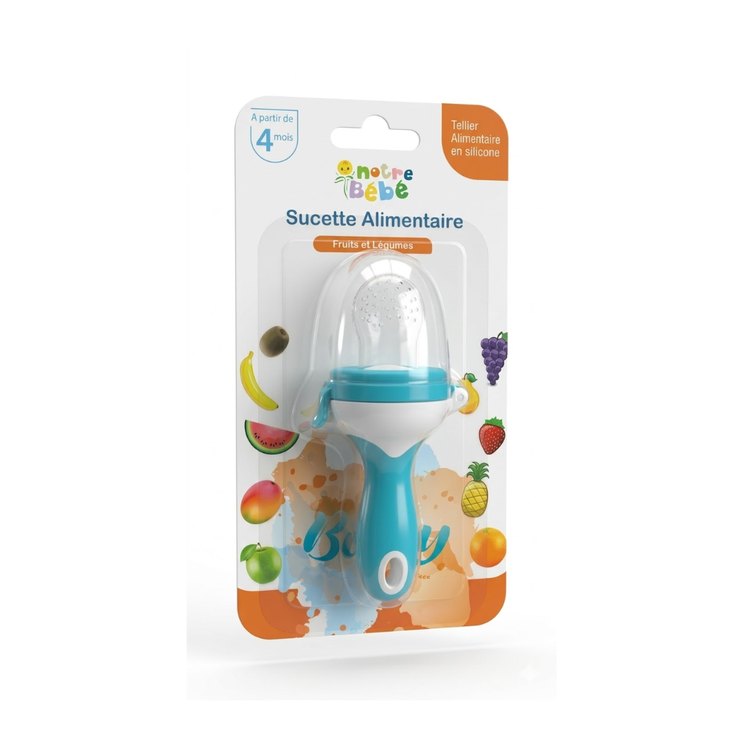 Notre Bébé Sucette Alimentaire Fruits &amp; Légumes 4 Mois+