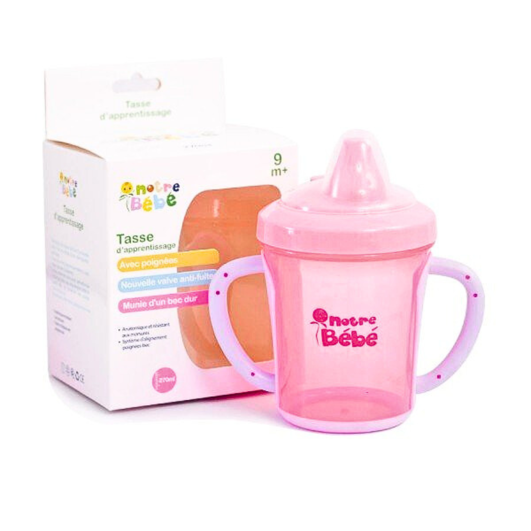 Notre Bébé Tasse d'Apprentissage Bec Dur 9 mois 270ml