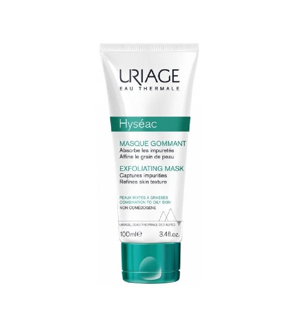 Uriage Hyséac Masque Gommant Anti-Imperfections 2-en-1