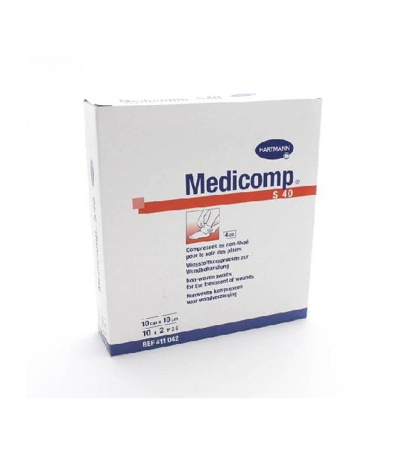 Hartmann Medicomp Compresses Stériles 10x10 cm