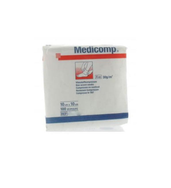 Hartmann Medicompresses 10x10 cm 100 Compresses Non-Stériles