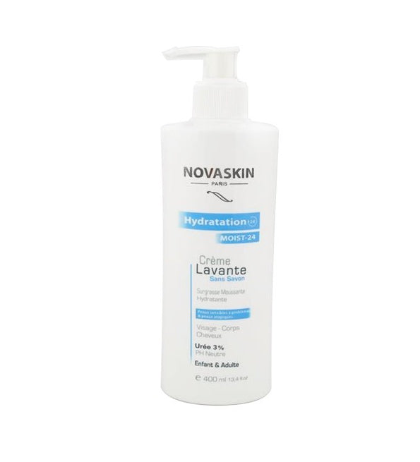 Novaskin Crème Lavante Corps Sans Savon 400ml