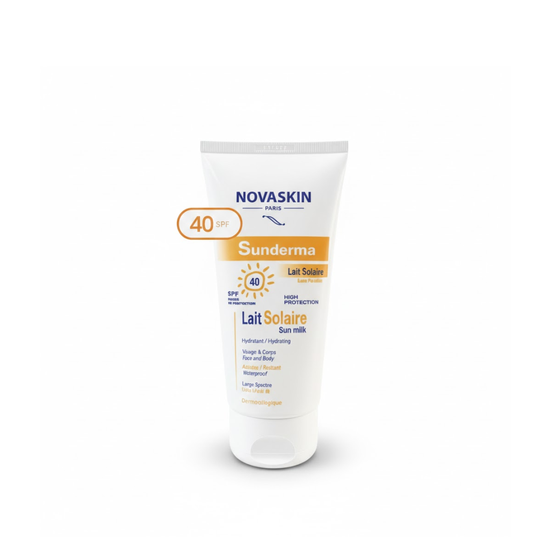 Novaskin Lait Solaire SPF40 Protection Corps 200ml