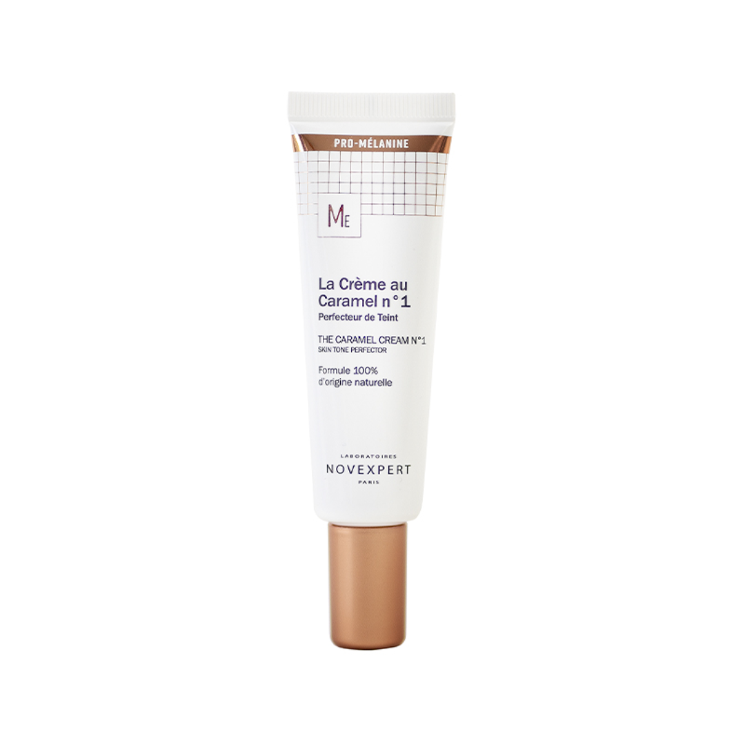 Novexpert La Crème au Caramel Éclat Ivoire 30ml - Soin Teinté Anti-Âge Effet Bonne Mine