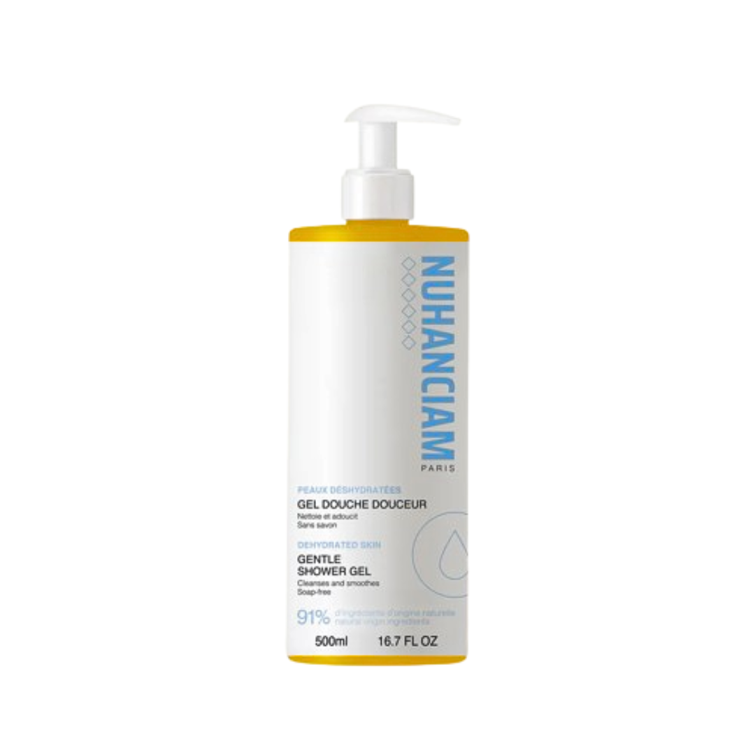 Nuhanciam Gel Douche Douceur Sans Savon Peaux Déshydratées 500ml — flacon pompe