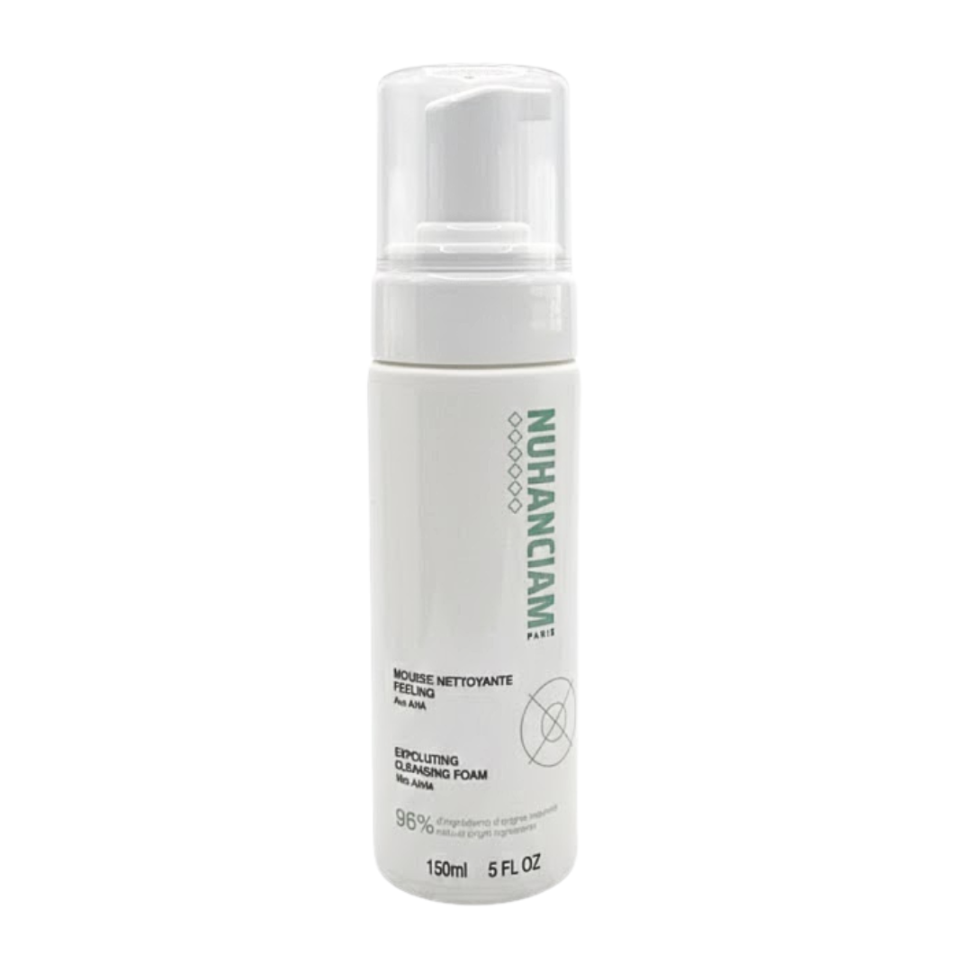 Nuhanciam Mousse Nettoyante Peeling aux AHA Acide Mandélique 150ml — packshot