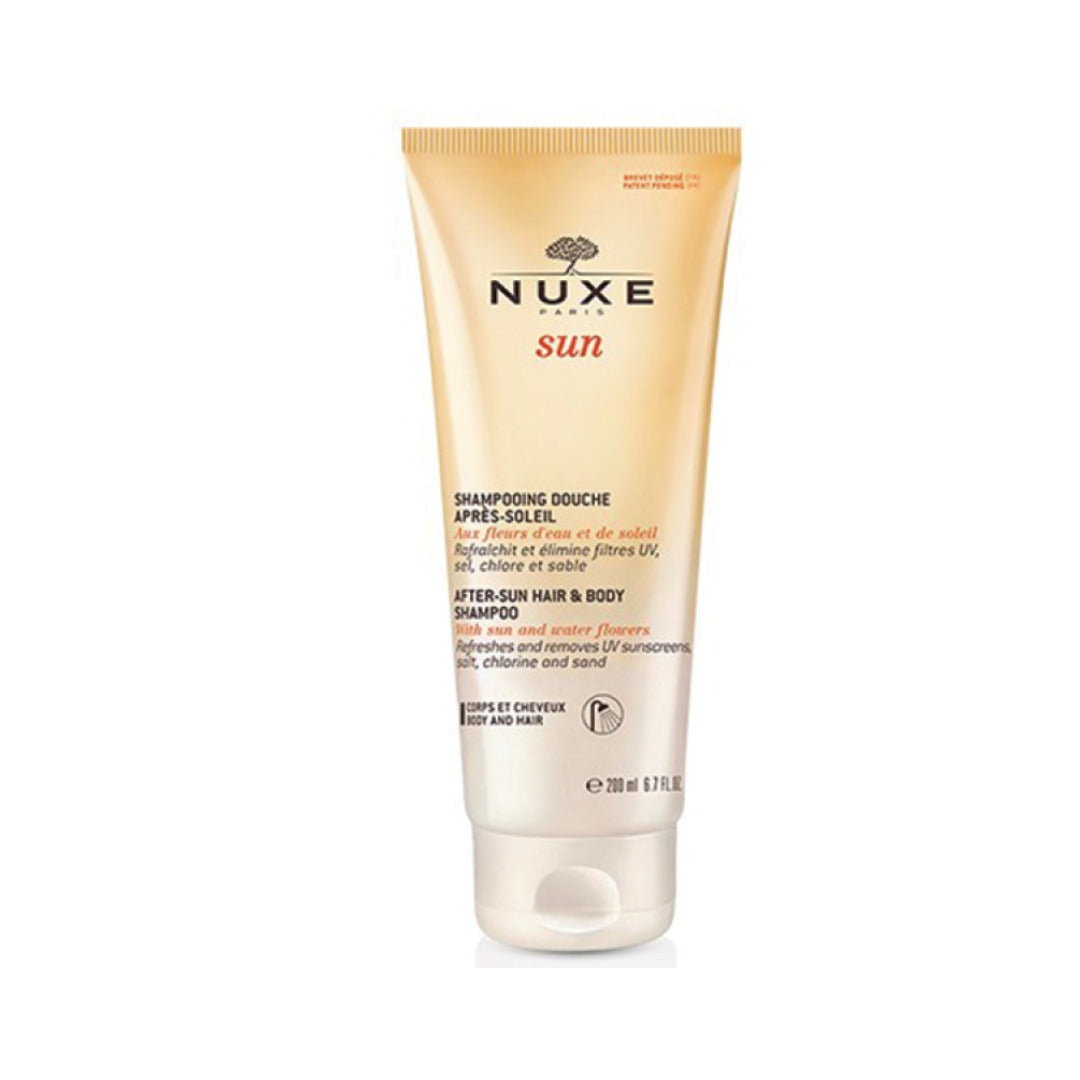 Nuxe Sun شامبو جل استحمام بعد الشمس للجسم والشعر