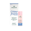 Nuxe Crème Fraîche Riche + Very Rose مجموعة ترطيب الوجه وإزالة المكياج بلطف
