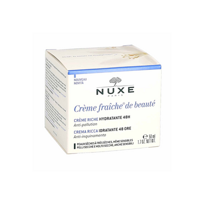 Nuxe Crème Fraîche Crème Riche Peau Sèche 50ml