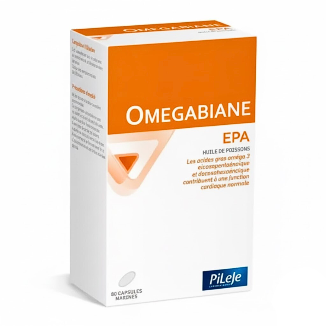 PILEJE Omegabiane EPA Oméga-3 80 capsules
