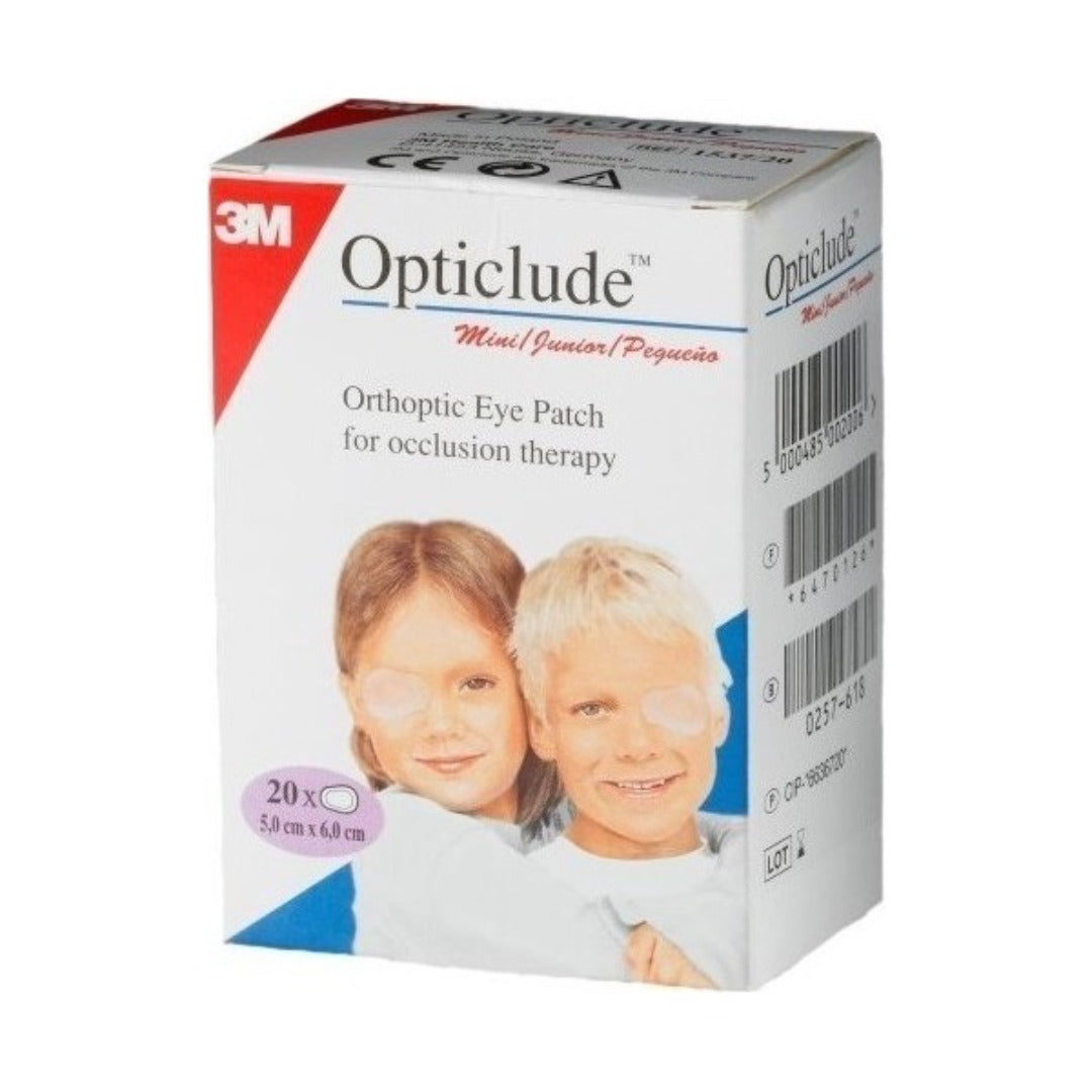 Opticlude Junior Pansement Occlusif Ophtalmique 20 Pièces