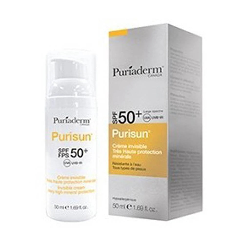 Puriaderm - Purisun Crème Solaire Teintée SPF50+