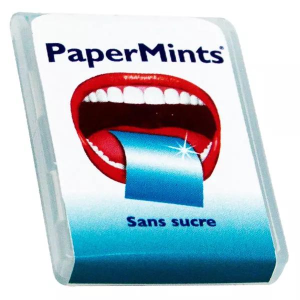 PaperMints Strips Haleine Fraîcheur 24 feuilles — étui, sans sucre