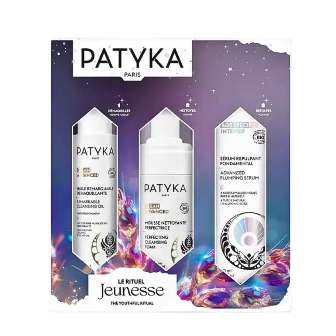 Patyka Le Rituel Jeunesse Huile Demaquillant+Mousse Nettoyen