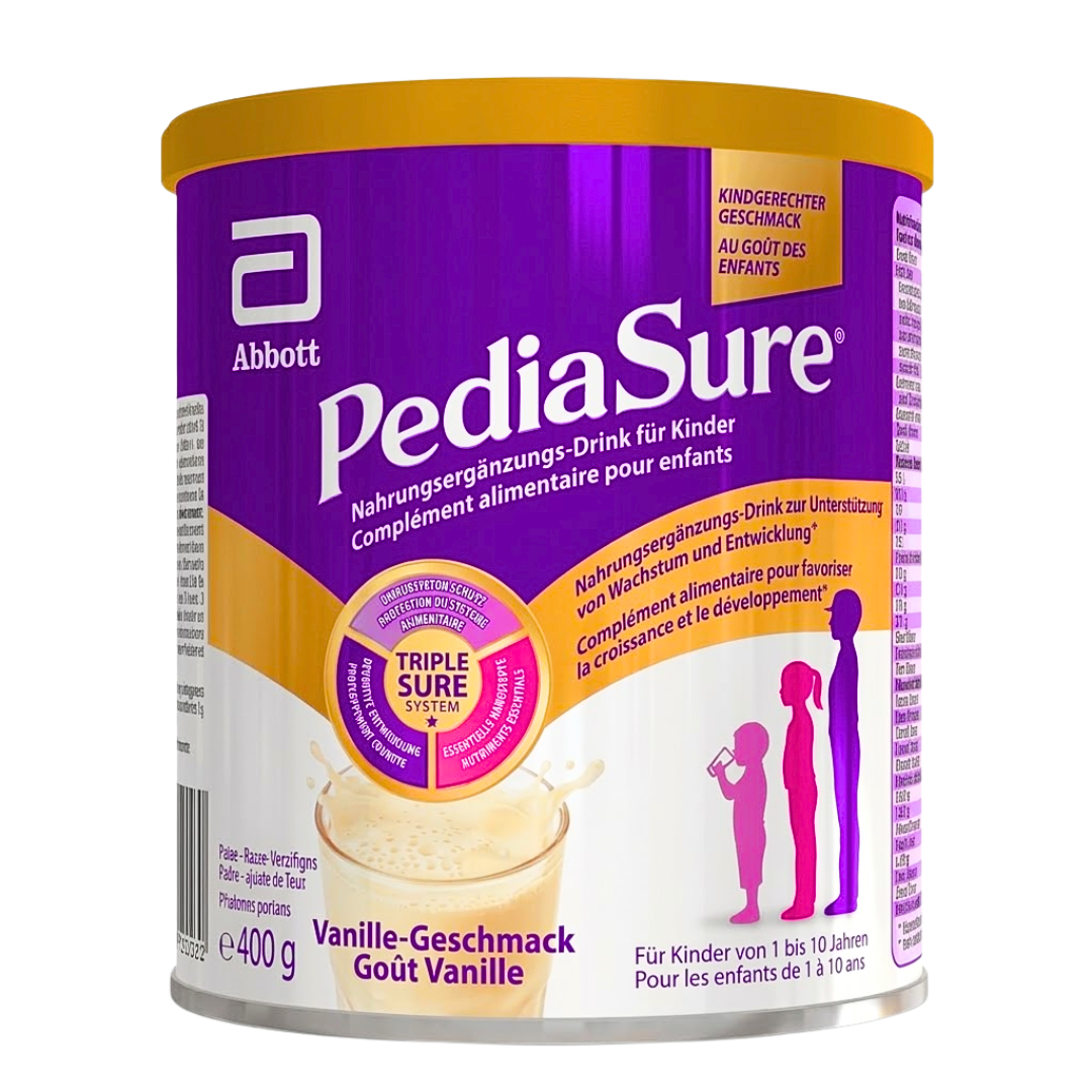 Boîte PediaSure Complete goût vanille poudre pour enfants de 1 à 10 ans, 400 g