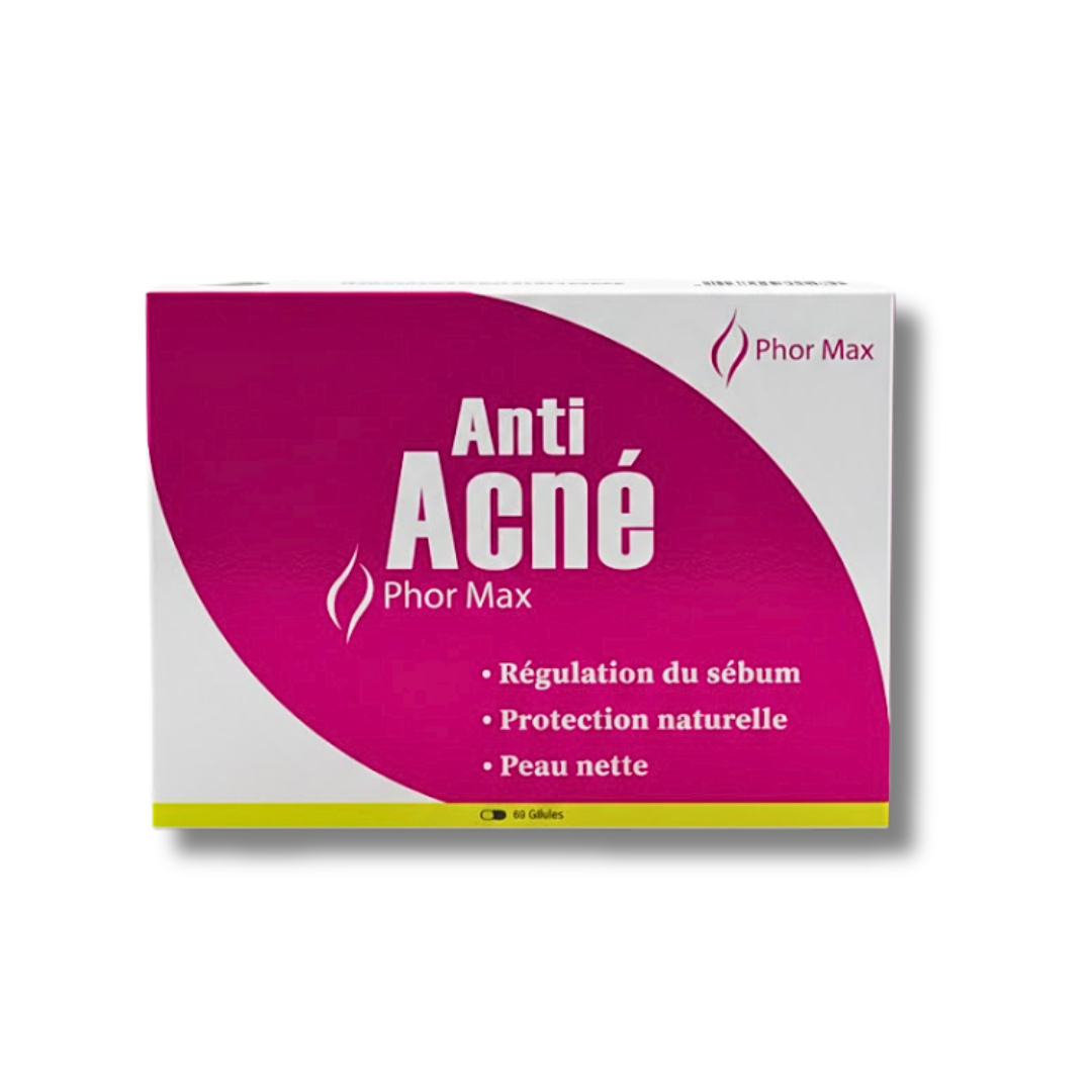 PHORMAX Anti Acne Complément Alimentaire 60 Gélules