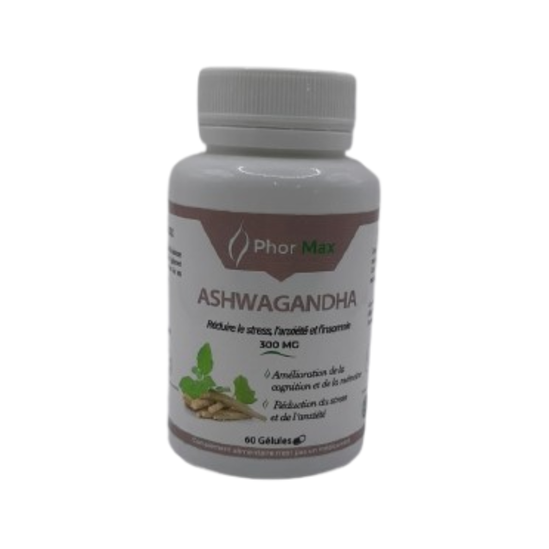PHORMAX Ashwagandha 60 Gélules Bio
