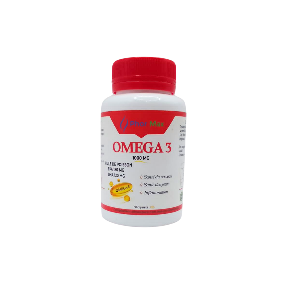 PHORMAX Oméga 3 60 Capsules 1000g