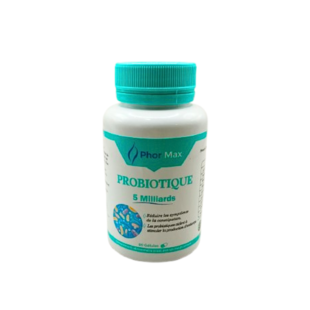 PHORMAX Probiotique Complément Flore Intestinale 60 Gélules