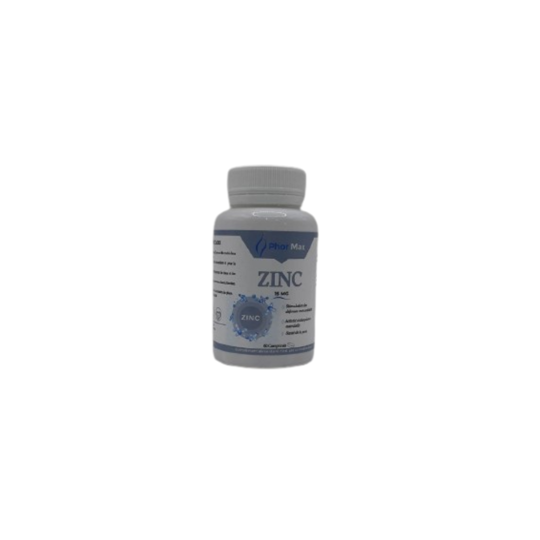 PHORMAX Zinc Complément Immunité 60 Comprimés