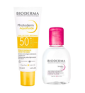 Bioderma - Photoderm Aquafluide SPF50+ Invisible 40ml + Sensibio Eau Micellaire
