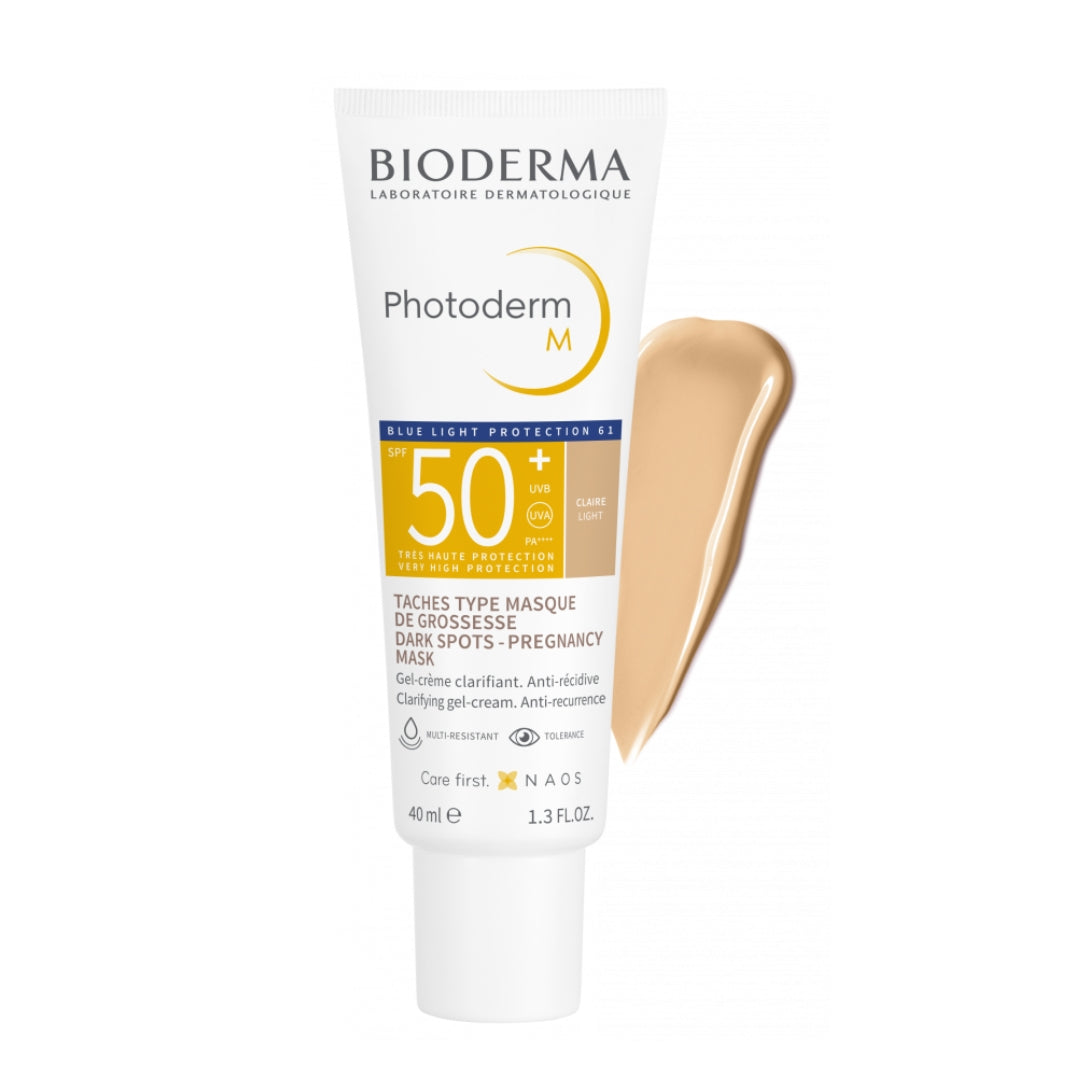Bioderma Photoderm M SPF50+ لون فاتح واقي شمسي للوجه
