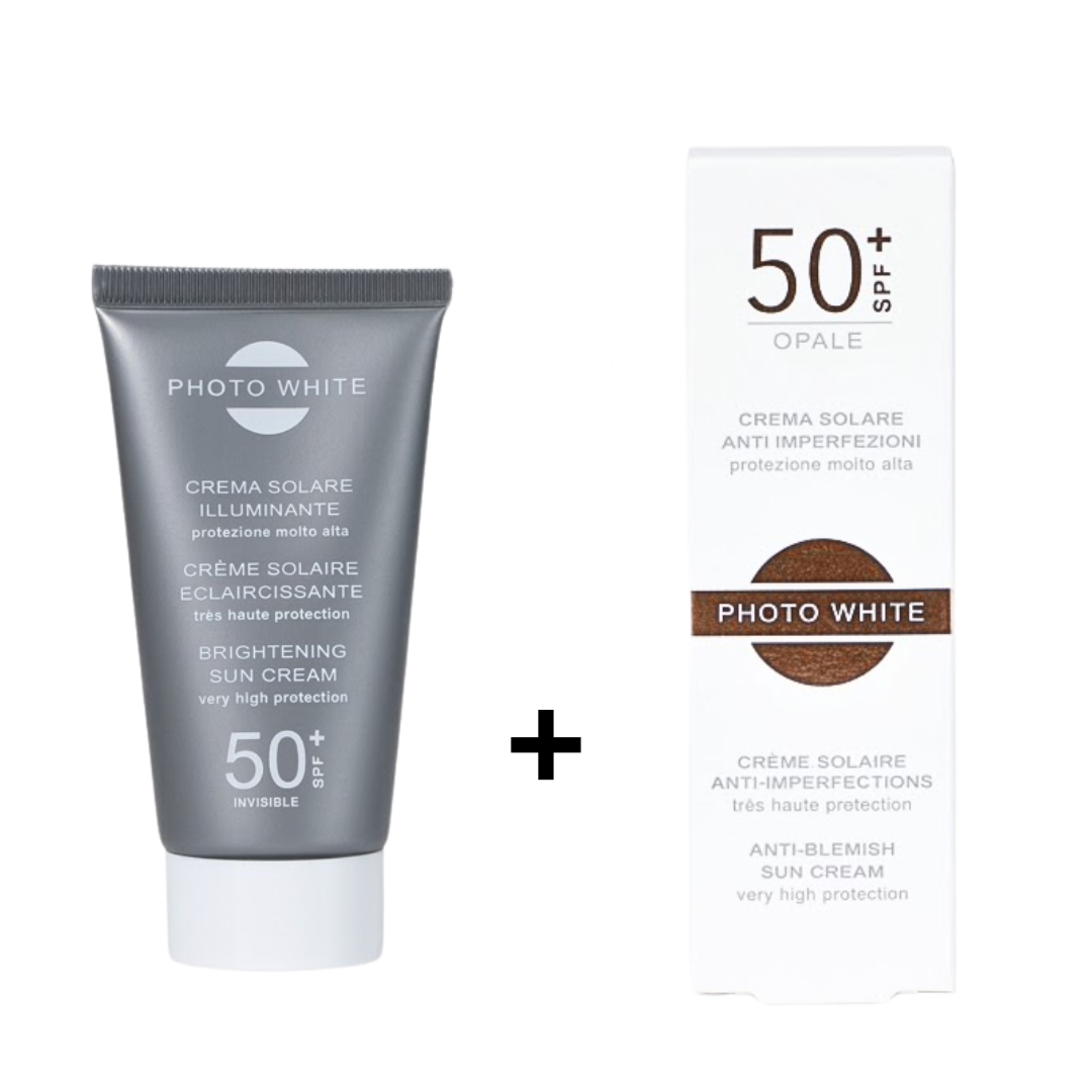 Photowhite Écran Invisible SPF 50+ AH Cream Coffret 50ml + 50ml