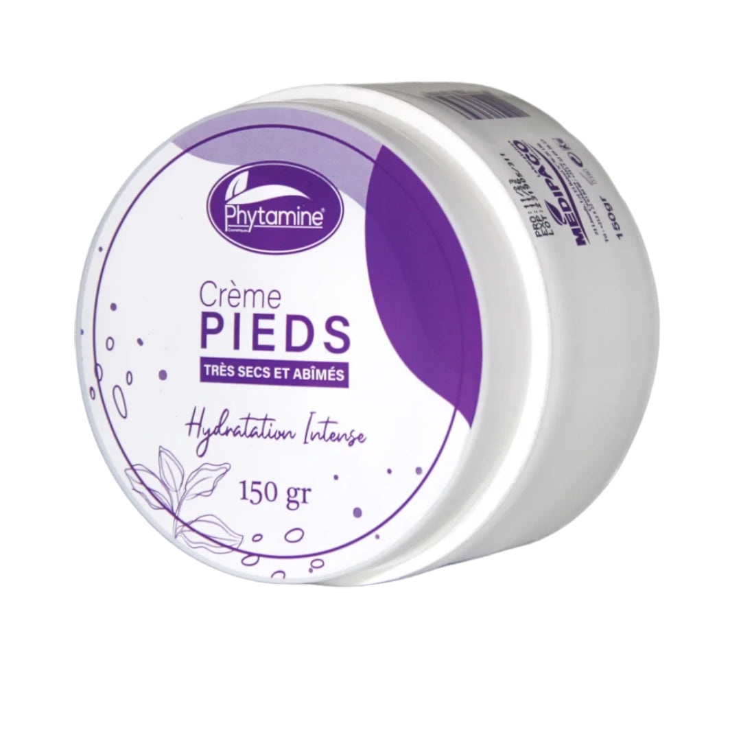 Phytamine Crème Pieds Très Secs & Abîmés Soin Nourrissant 150g