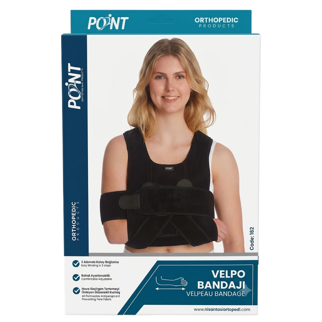 Point Bandage D'immobilisation Coude Au Corps Standard Refer