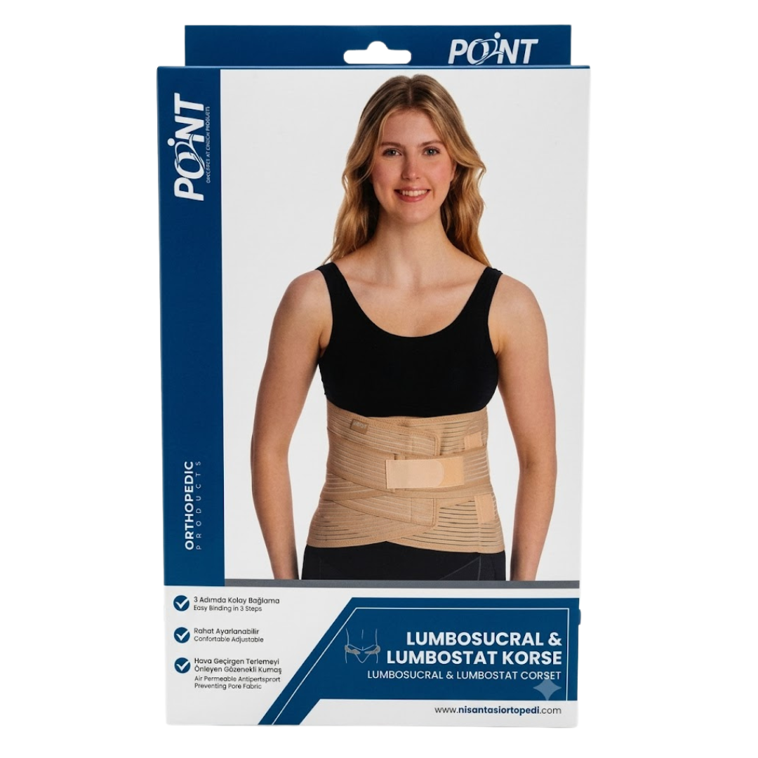 Point Lombostat Corset Standard 26cm With Strap Reference 26