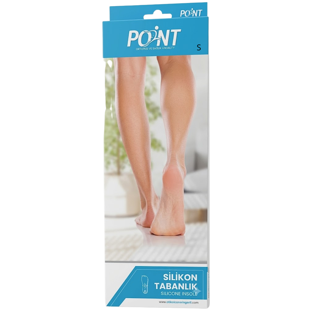 Point Semelle Orthopédique Recouverte Tissu Taille Small