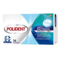 Polident Anti-Bactérien, boîte de 36 comprimés nettoyants pour appareils dentaires