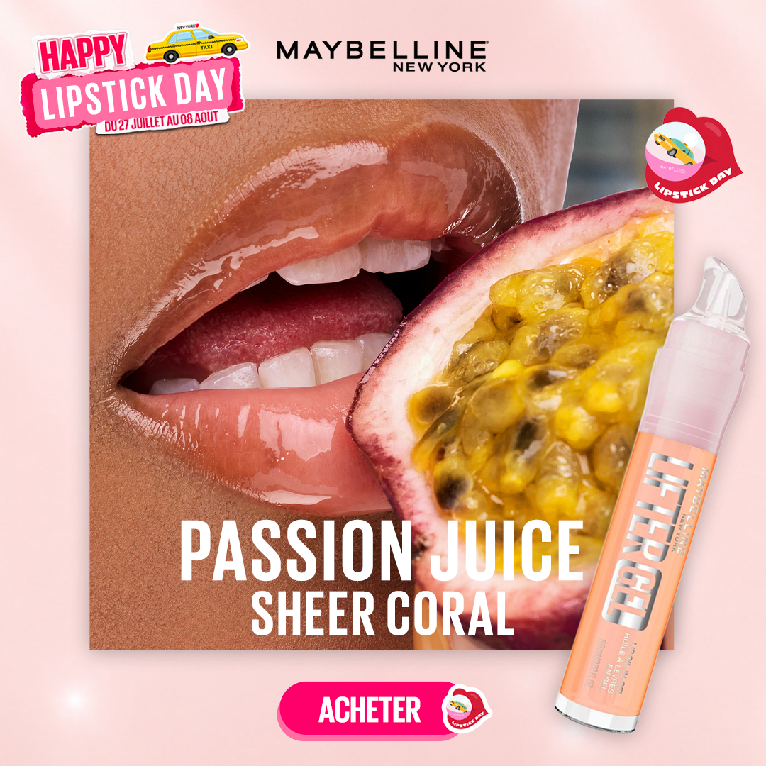 Maybelline Lifter Gel™ Oil-in-Gel Lip Gloss 003 Passion Juic