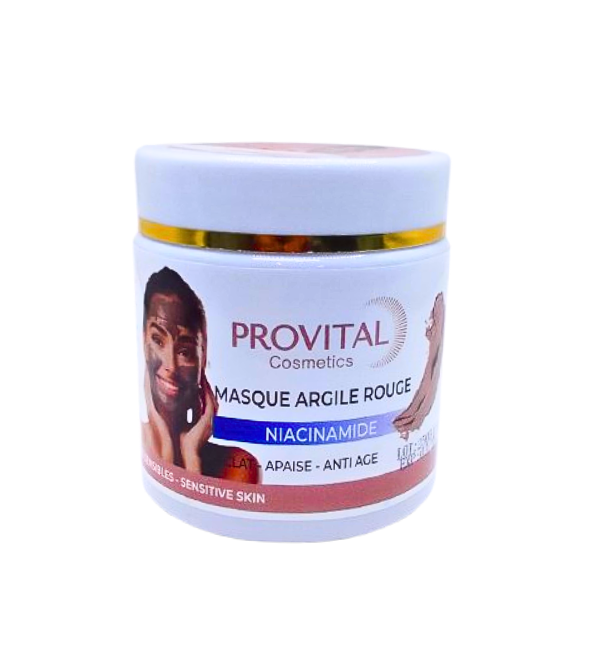 Pro Vital Masque Argile Rouge Niacinamide 200g