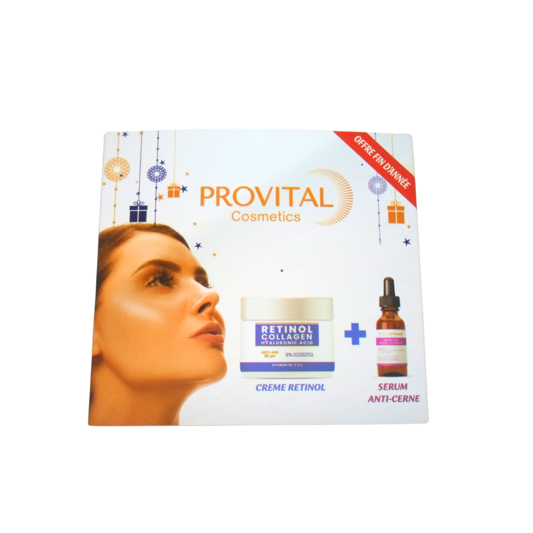 Pro Vital Crème Rétinol AH+ Sérum Anti-Cerne 10ml