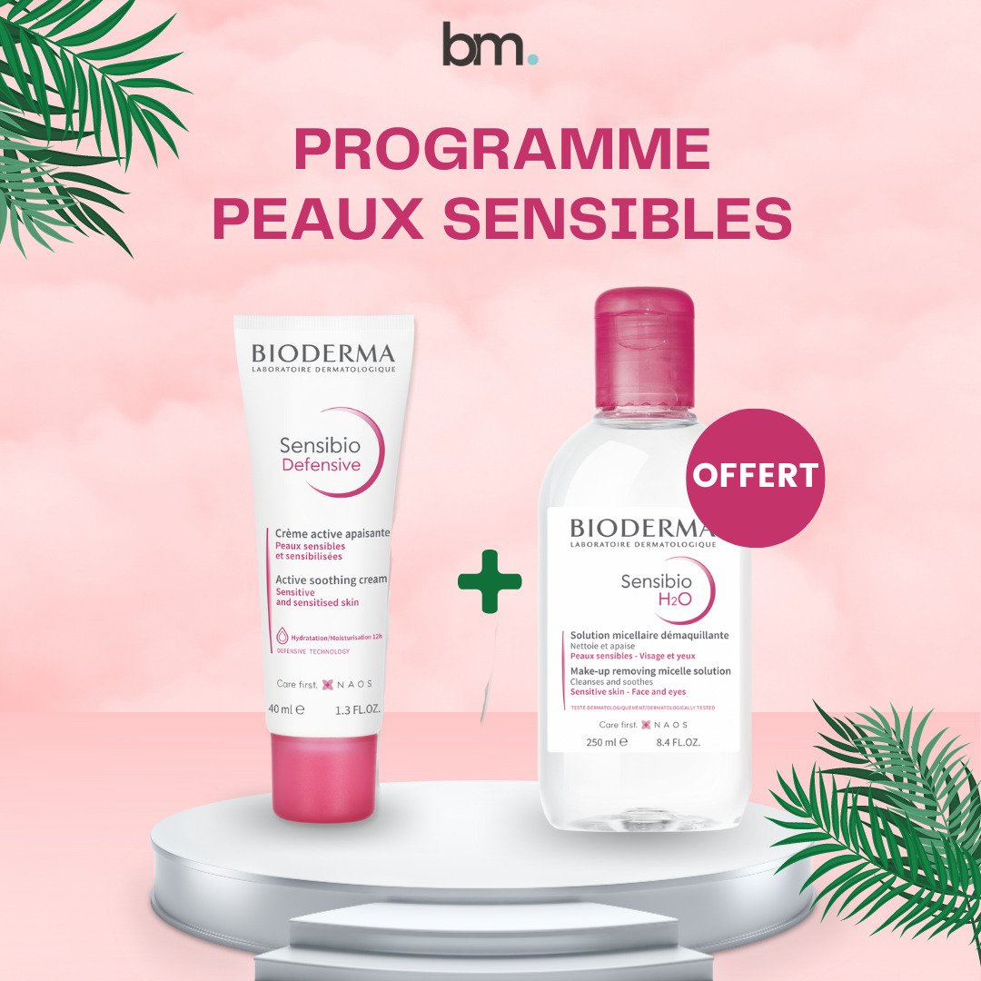 Bioderma Sensibio Duo Coffret Defensive Creme 40ml+H2O 250ml