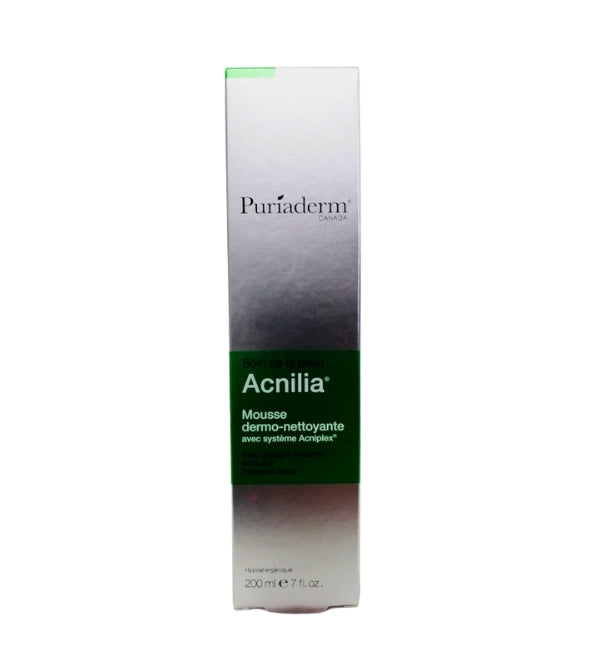 Puriaderm Acnilia Mousse Nettoyante 200ml