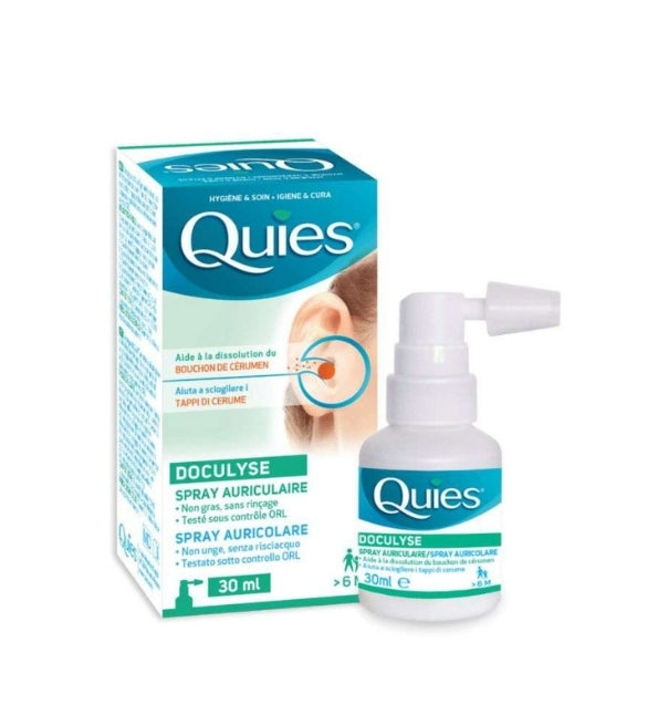Quies Doculyse Spray Anti-Bouchon de Cérumen 30ml