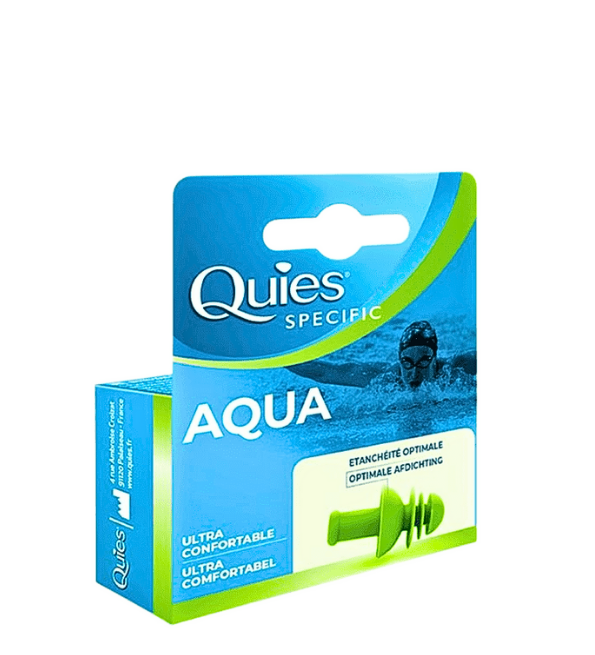 Quies Specific Aqua Bouchons Oreilles Réutilisables Adulte 1 Paire
