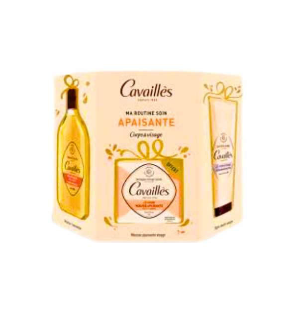 Rogé Cavaillès Coffret Apaisante Crème Miraculeuse Huile Douche Savon