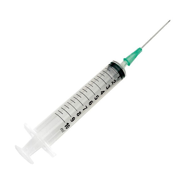 Seringue 10ml Stérile Graduée Aiguille Acier Inoxydable