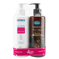 Pack Racine Vita gel intime pH 5.5 420 ml et shampooing doux Phytamine 420 ml