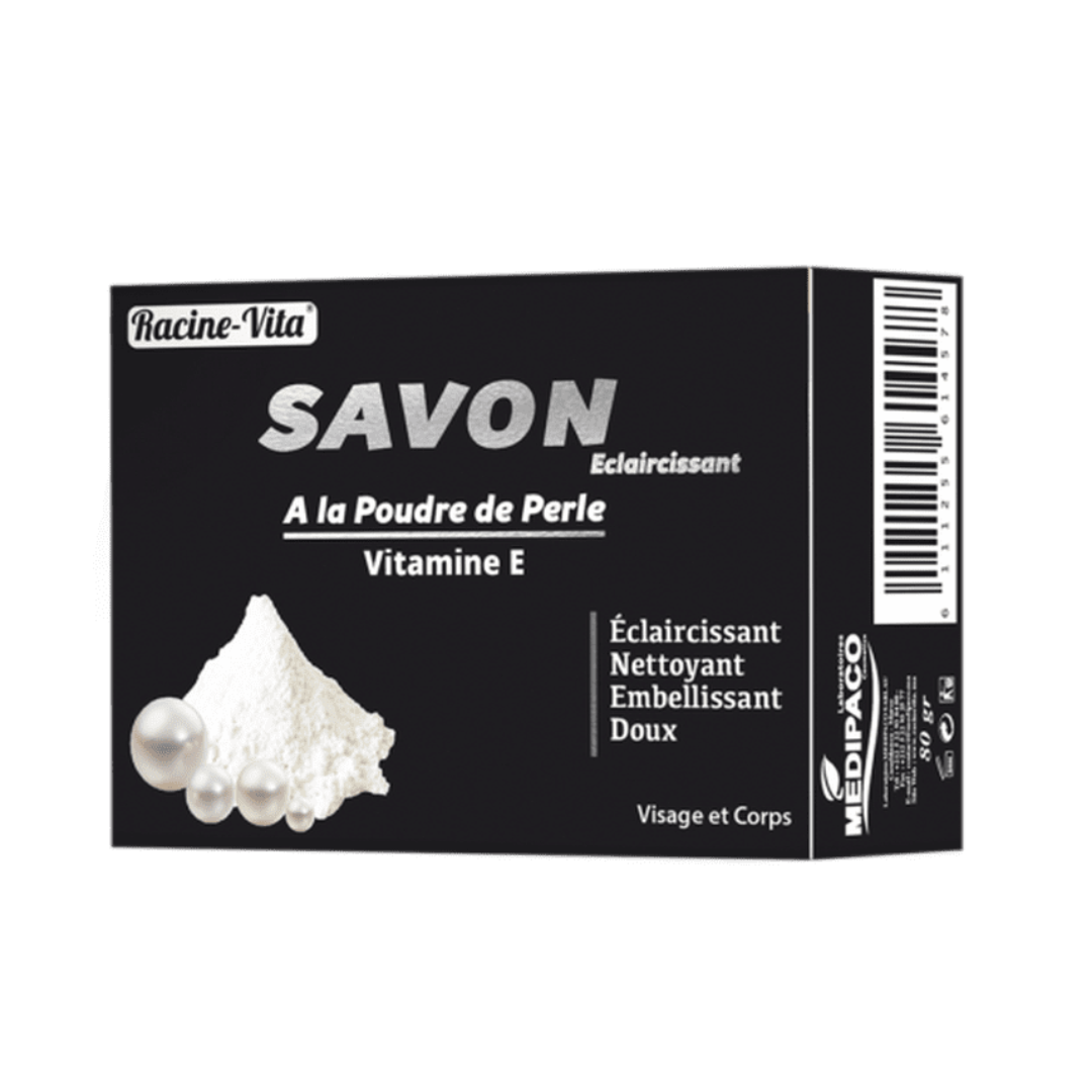 Racine Vita Savon Poudre de Perle Vitamine E 80g