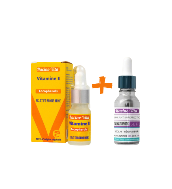 Racine Vita Duo Sérums Vitamine E + Niacinamide 2x10ml
