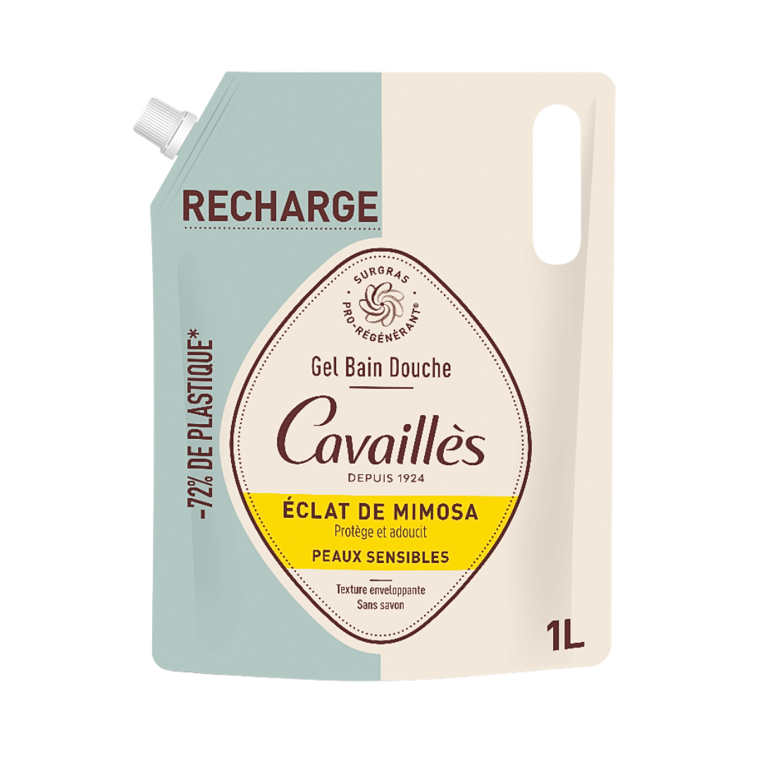 Rogé Cavaillès Gel Douche Éclat de Mimosa 1L