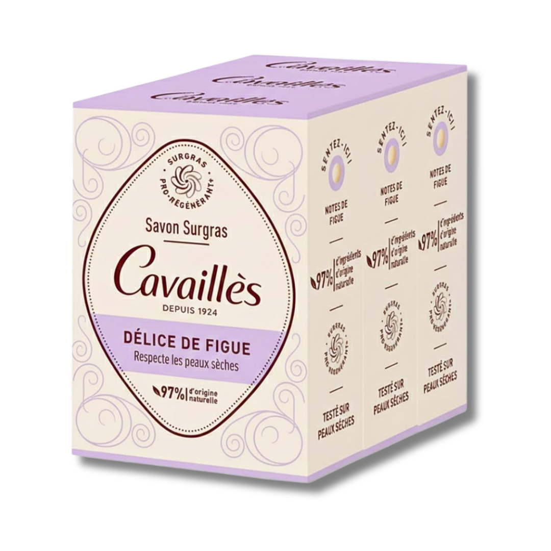 Rogé Cavaillès Trio Savon Délice de Figue 3x200g