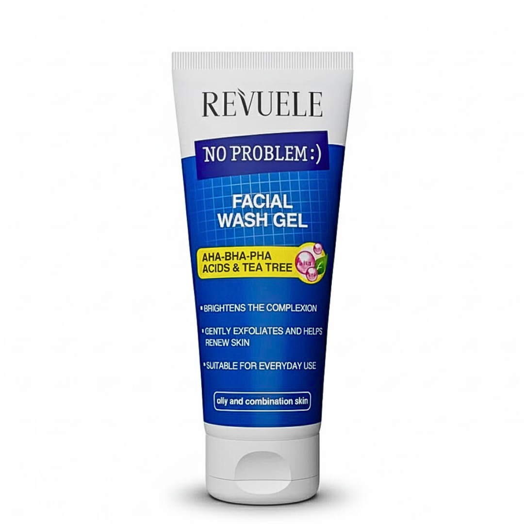 Revuele No Problem Gel Nettoyant AHA-BHA-PHA Tea Tree 200ml